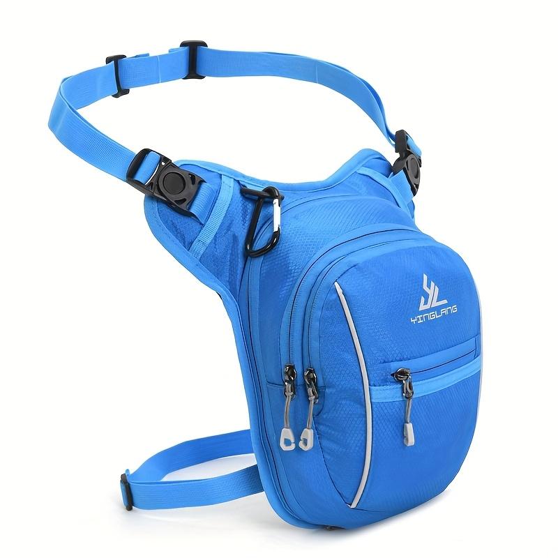 Verstellbare Gürteltasche mit Handyhalter & Reißverschlusstasche - Multifunktionale Gürteltasche für Wandern, Fitnessstudio, Schule Outdoor Hüfttasche
