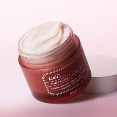 Caro/a, Dear, Klairs Crema Infusa di Energia d'Acero 60g, Anti-Età, Rassodante Skincare Coreano, Peptide, Barriera Cutanea, Riparatore, Idratante