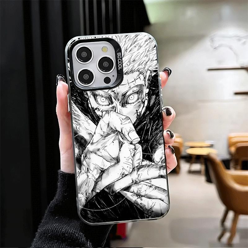 Anime Gojo Satoru JUJUSU Soft Phone Case for iPhone 15 16 17 Pro Max 17Air 16E 14 Plus 13 12 Mini Shockproof Cover Back Shell