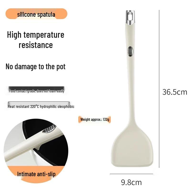 Ru Han Premium Long Handle Silicone Ladle