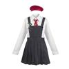Anime-Film Roald Dahl Matilda das Musical Kleid Cosplay Kostüm für Mädchen JK Uniform Hosenträgerrock Hut Krawatte Brosche für Party Karneval Halloween