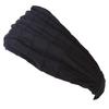 Bandana Galvas saite MIYA Kokvilnas Turban [Šarms] [Viens izmērs/Melna]