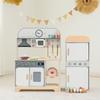 Wooden Pretend Play Kitchen Set: Fruit Cutting Toys for Kids' Birthday Gift