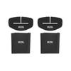 Vezel Compatible Seat Belt Cover, Buckle Cover, Noise Prevention, Scratch Prevention, RU Series, RV