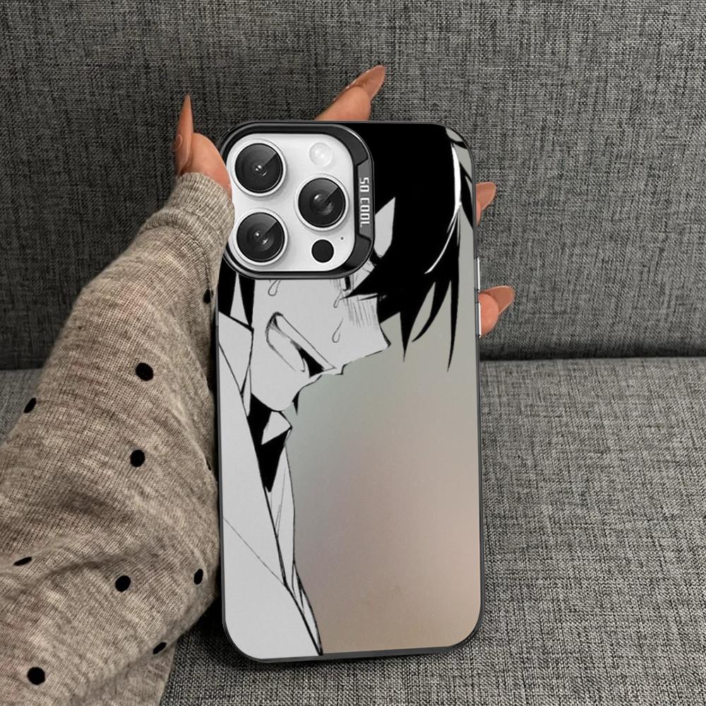 Anime Seraph of the end Yuichiro Hyakuya Phone Case For iPhone16 15 14 13 12 11 Pro Max X XR 8 7Plus Matte Shockproof Back Cover