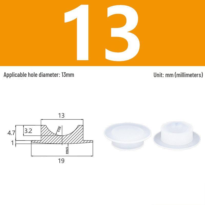 High-Temp Resistant Silicone Rubber Stopper with Card Slot Sealing Cap
