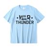 War Thunder 2025new style T-shirt Summer 100%Cotton short sleeve Graphic Printing Round Neck T-shirt Comfortable camiseta hombre