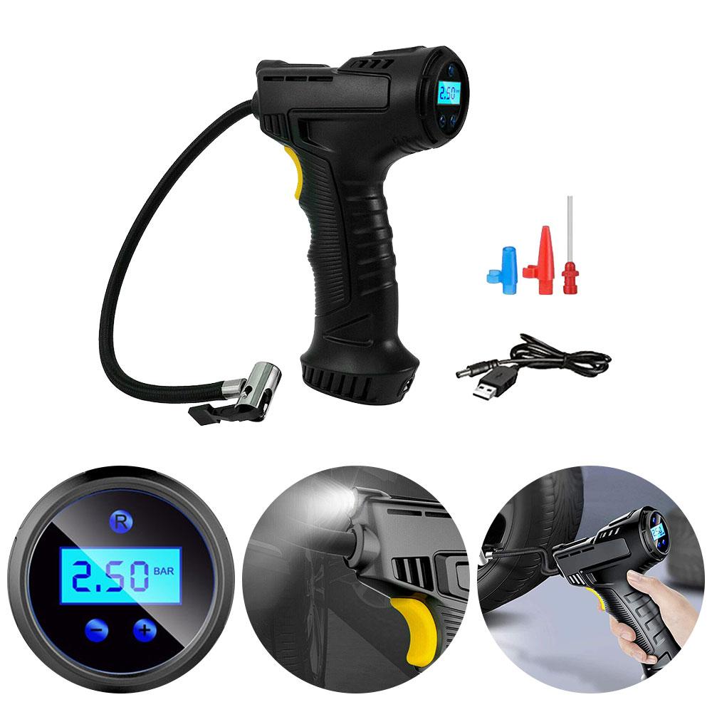 

Automatic Cordless LCD Digital Car Tire Inflator Handheld Air Compressor Pump