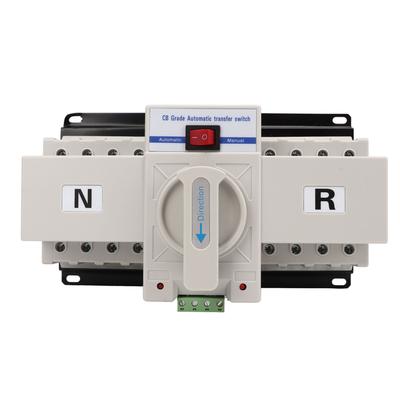 Doppelstrom-Automatischer Umschalter Stabile Statusanzeige Automatischer Umschalter 4P 63A 400V