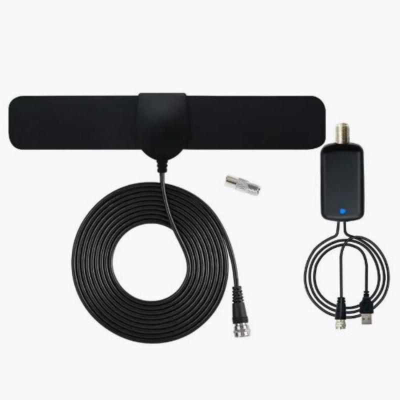 2025 Indoor HDTV Antenna Mini Mesh Design 4K 1080P DVB T2 Digital TV Antenna Enhanced Signal Reception