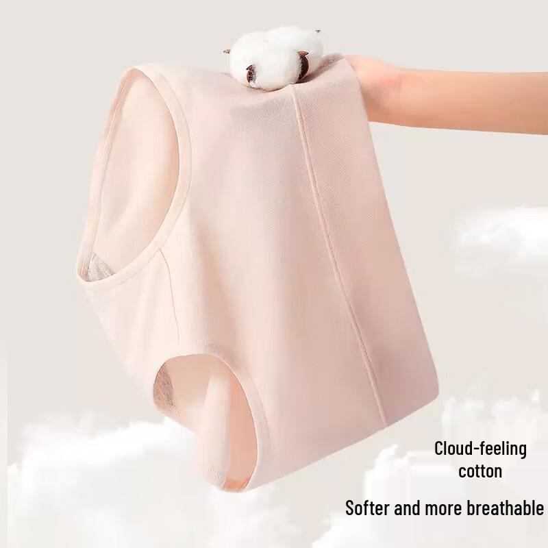 Yalu Women's 4-Pack Pure Cotton High-Waist Underwear