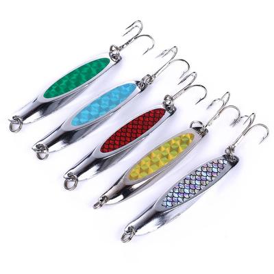 Приманка для риболовлі Metal Spoon Lure 7CM-21G-#4 Hard Baits Bass Baits Silver Spoon Fishing Lure Pesca Tackle Woblers Isca Artificial