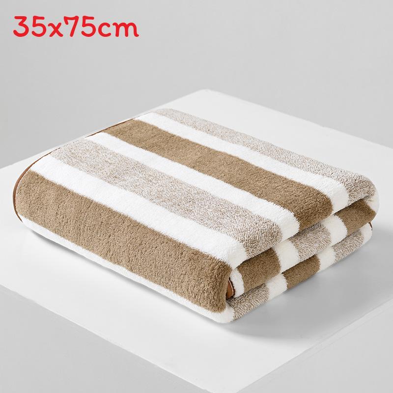 Bath Towel Wrap Coral Fleece Thick Large Absorbent Home Use For Face And Body