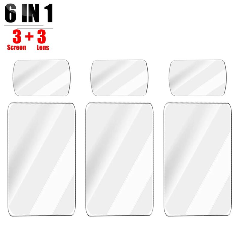 Tempered Glass Flim for DJI OSMO Pocket 4 3 Screen Protector Anti-Scratch Lens Protective Cover for DJI Pocket 3 4 Accessories