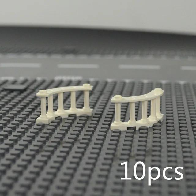 DO IT YOURSELF Assembles Particles 6140 2486 6187 Technical MOC Parts Rails Stair Fence Guardrail Panel Barrier Ladder City Construction Bricks