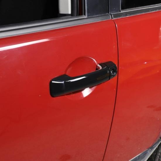 Für Toyota FJ Cruiser 2007- Glänzende Schwarze Außen-Seiten-Türgriffabdeckung