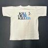 Vintage 90s Kill or Be Killed Head Tennis Graphic Single Stitch Tshirt