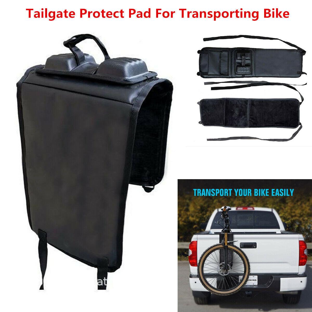 Tailgate Pad Shuttle Pad for Pickup Truck Tailgate Protection Bike Rack w/ Strap