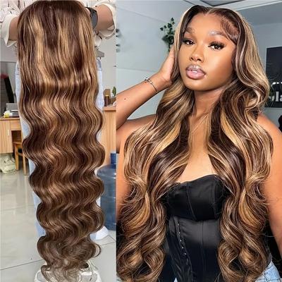 Fashion Front Lace Big Wave Wig African Hot Selling Long Curly Hair Synthetic Fiber Headgear