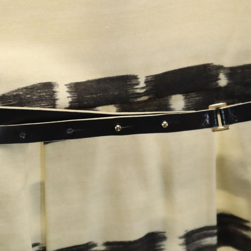 Max Mara Overall Handle No Sleeve One Piece 40 Beige Women Used