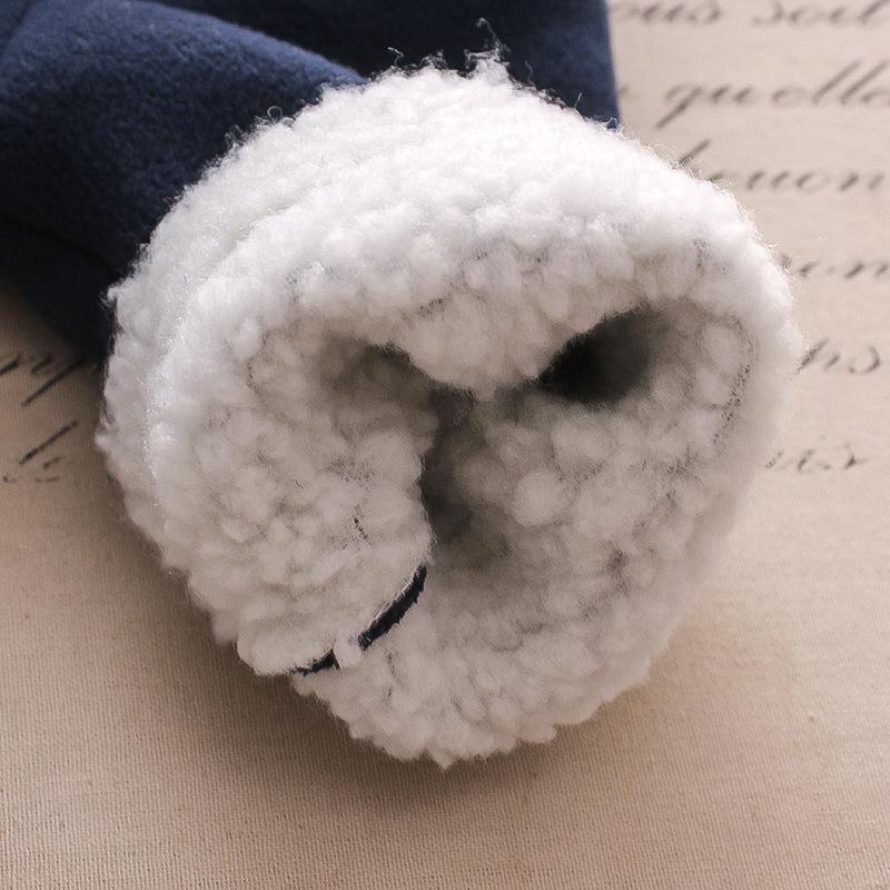 Cappotti in pile per ragazzi e ragazze Cappotti per bambini Abiti autunnali e invernali Cappotto per bambini con risvolto in peluche Vestiti caldi