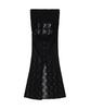 Ilio Black Lace Mermaid Long Skirt