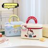 Sanrio 3D Cartoon Handbag: Large Capacity Travel Cosmetic Bag