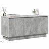 TV Stand 100 x 38 x 49 cm Concrete Grey Engineered Wood