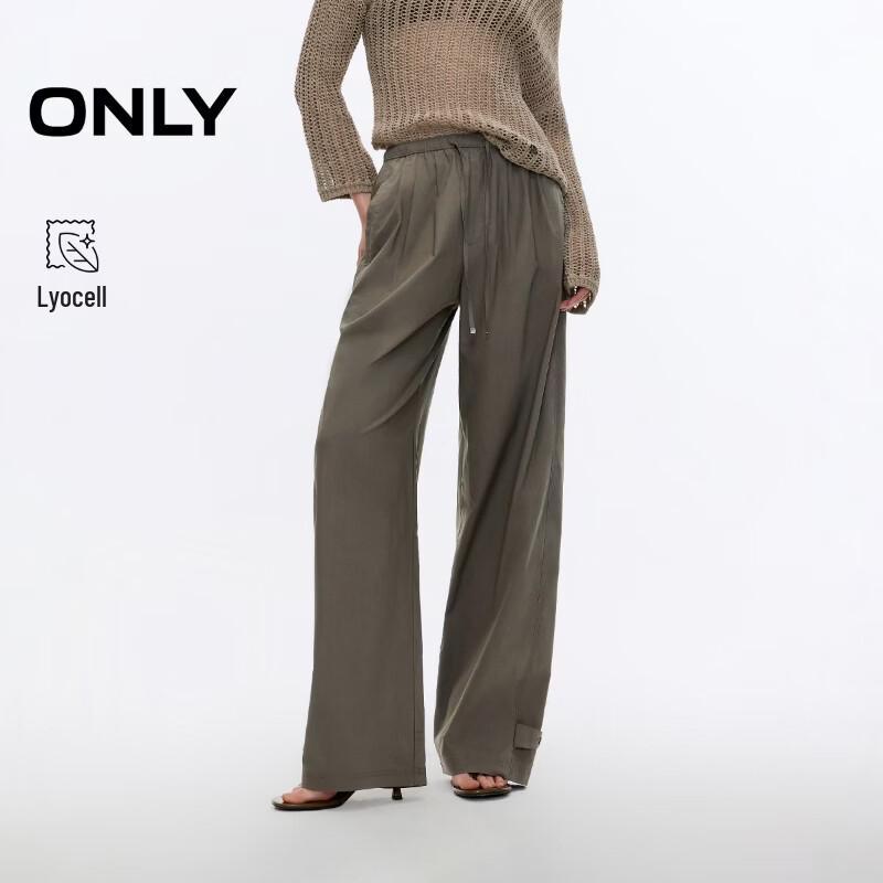 ONLY Women s High-Waist Workwear Wide-Leg Pants S