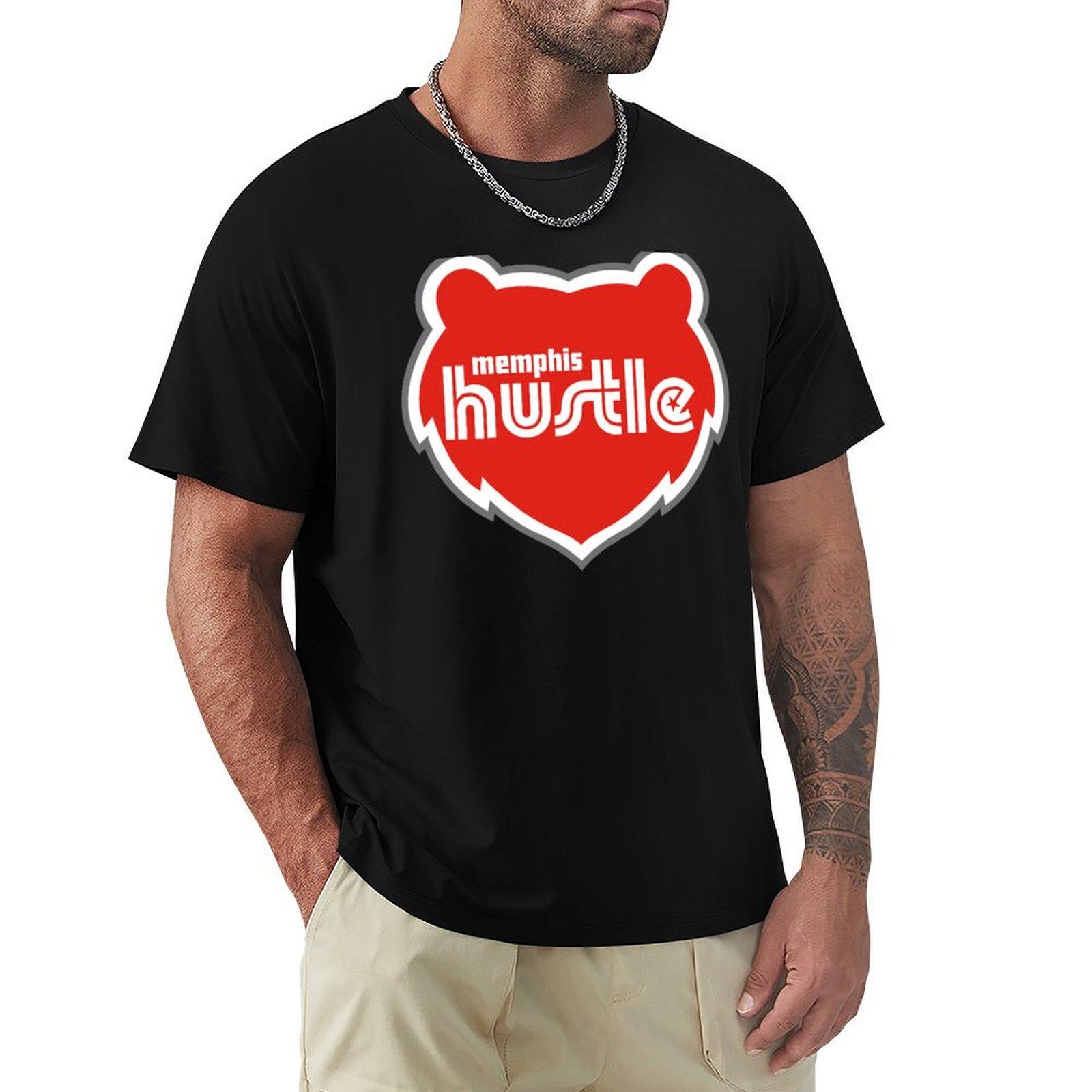 The Memphis Hustle TShirt new edition graphic shirts oversized t shirts for men 4XL