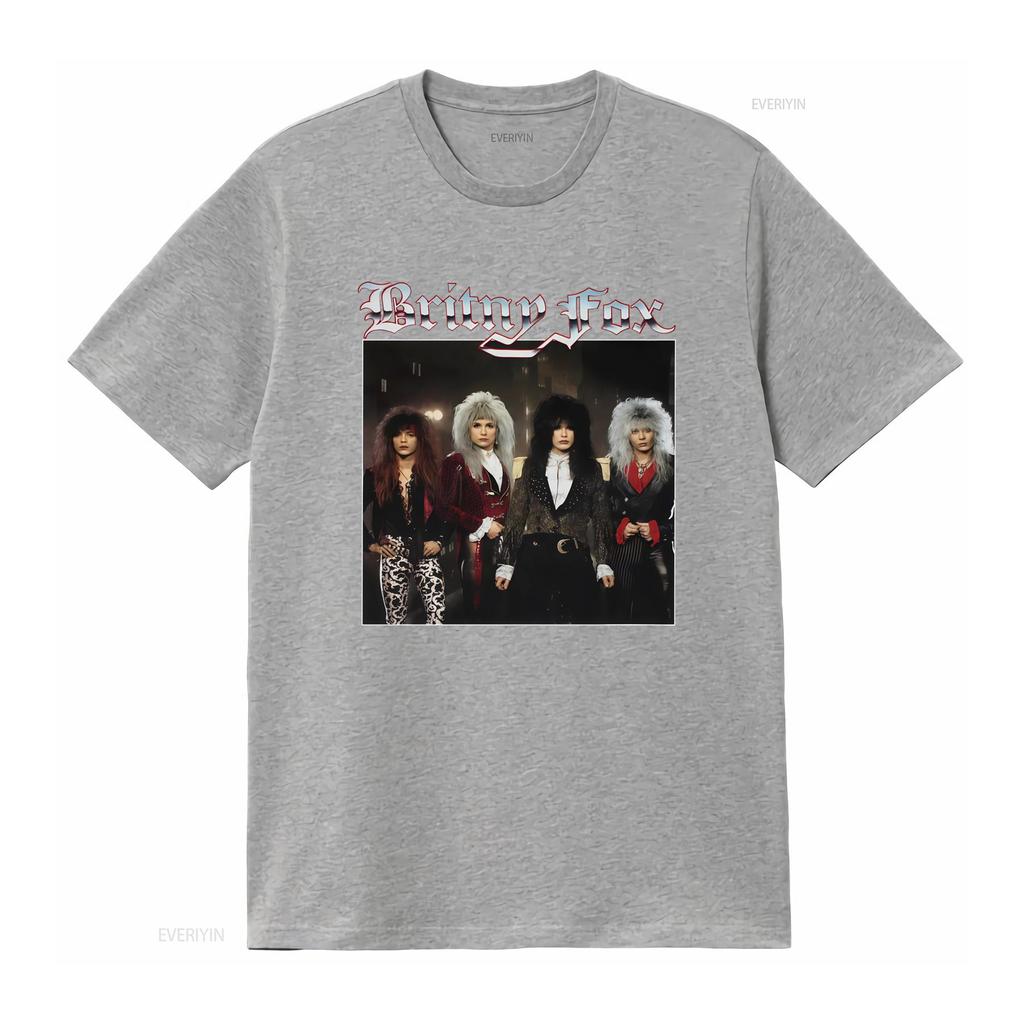 BRITNY FOX Band T Shirt for Fans S 5XL Rock Style NW02323 vintage Washed Breathable Soft Comfortable Stretched Versatile homme