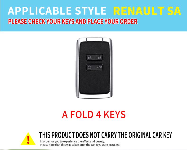 Dongfeng Renault Koleos Premium Key Case Cover