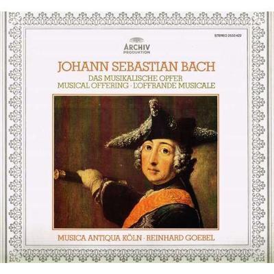LP Record MUSICA ANTIQUA KOLN, REINHARD GOEBE - J. S. Bach: Musical Offering 2533422 ARCHIV 1979 Germany Classical Used