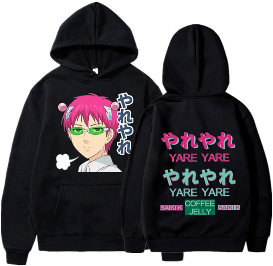 

Saiki Kusuo Hoodie Pullovers Mens Long Sleeve Pullovers Teruhashi Kokomi Hoodie Unisex Sweatshirt 2024 new 3XL