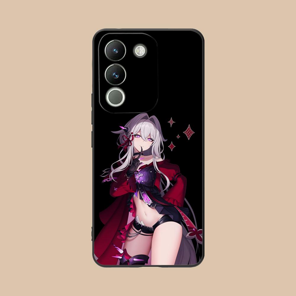 HSR Thelema Matte TPU Mobile Phone Case for VIVO V60 V50 V40 V30 V29 V27 V25 V23 Pro Lite 5G Colorful Printing Cover