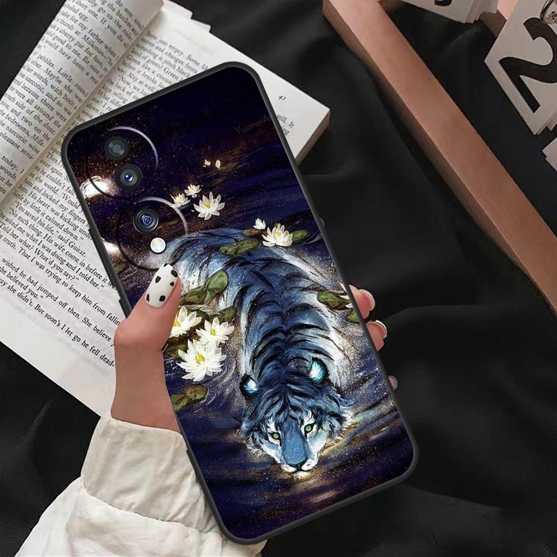 

Арт-эскиз тигра для чехла Honor Magic 8 6 7 Pro для Honor X9d X9c X9b X9a X8c X8b 200 400 50 70 90 Lite Win RT Honor 70