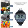 Portable 0 100HD Shore D Hardness Tester Meter Digital Durometer Scale for Rubber Tire Plastic Flooring with Large LCD