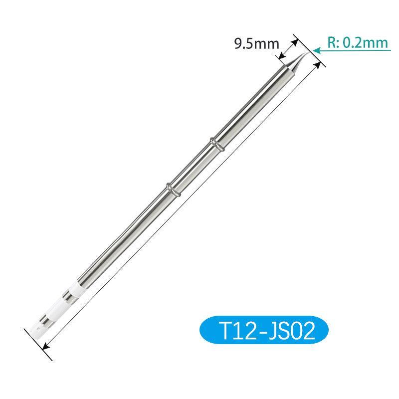 T12 Series Soldering Iron Tip High Accuracy Multi-use Replacement Fit for Hakko FX951 Electric Soldering Station