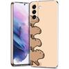 Funny Cartoon Capybara Phone Case For Samsung Galaxy S25 S23 S24 S22 Ultra Plus Transparent Cover For Galaxy S24+ S23+ S25+ S22+