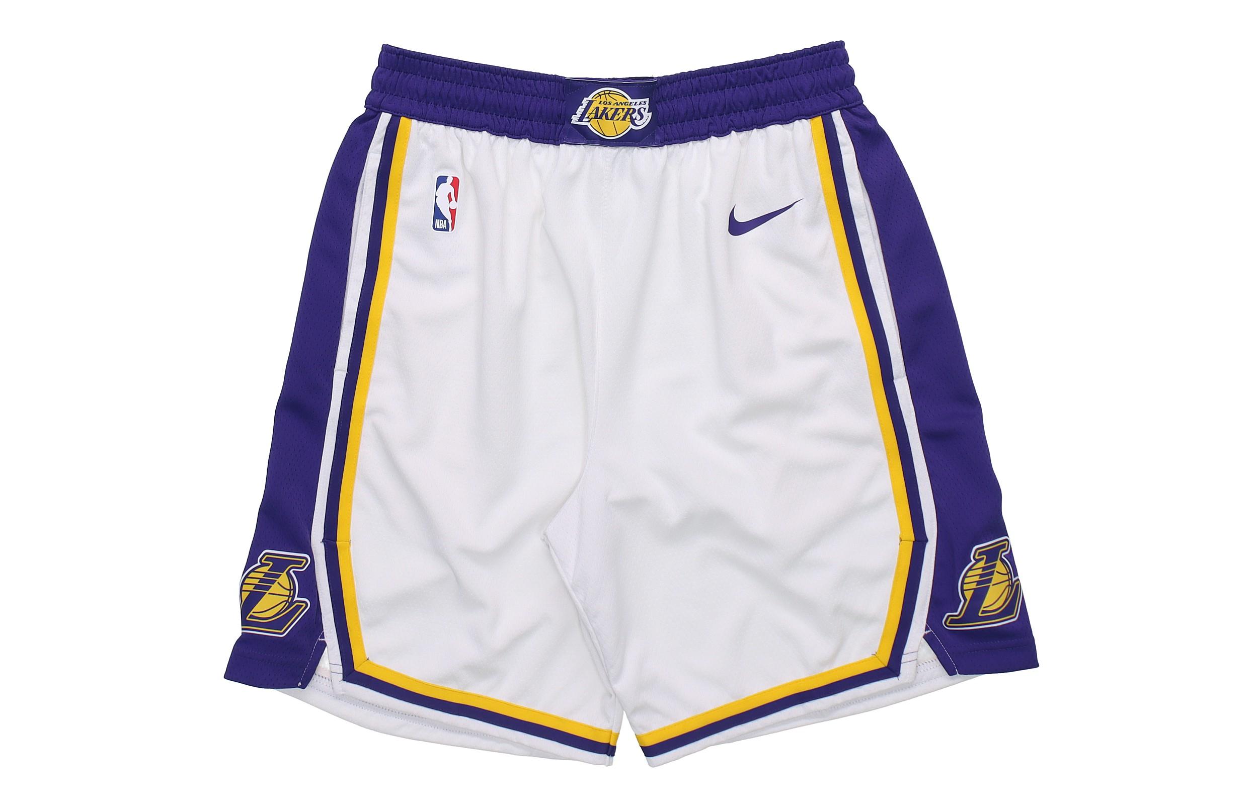Баскетбольные шорты Nike Los Angeles Lakers Мужские Белые AJ5616-100 XXL