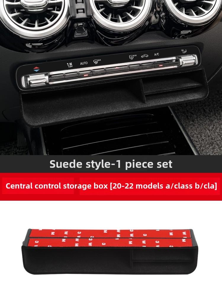 2025 Hot Racing Grills Applicable to Mercedes-Benz A35L GLB45 AMG central control armrest box storage box GLA35 CLA45S door stor
