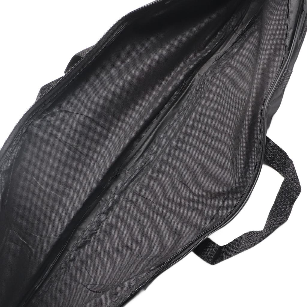 Black Chinese Erhu Storage Bag Canvas Rain Proof Practical Comfortable Hand Feel Soft Erhu Bag 90cm