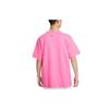 Nike Alphabet Print Patchwork Pocket Loose Short Sleeve Crew Neck T-Shirt Men Tops Purple Pink FJ7681-684