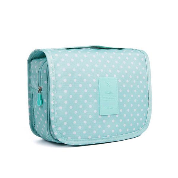 Large Capacity Portable Makeup Bag with Hanging Hook
