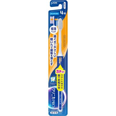 Spazzolino da denti Clinica PRO, 4 file, compatto, 1 pezzo, spazzolino da denti, spazzolini da denti per la prevenzione delle carie ordinari Utilizzare le punte delle setole per spazzolare delicatamente