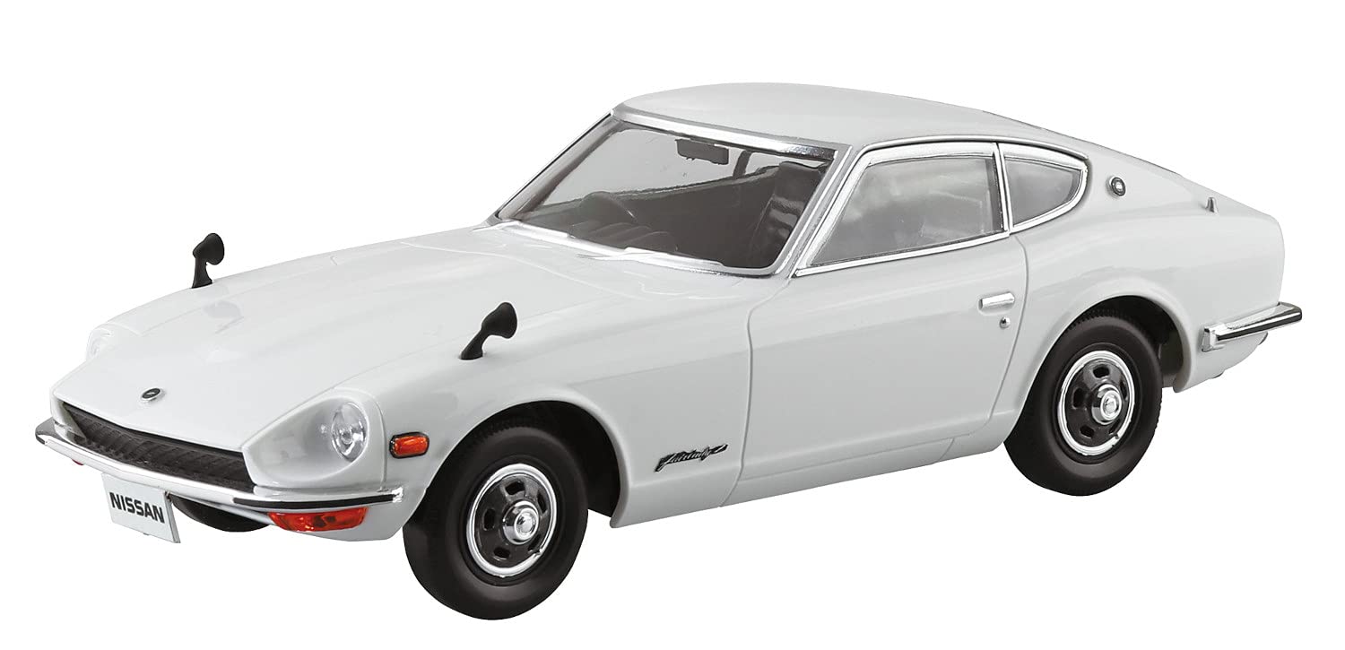 

Aoshima Bunka Kyozai The Snap Kit Series Nissan S30 Fairlady Z White Plastic Model Kit (AOSHIMA) 1/32 Pre-Colored 13-A белый