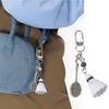 Elegante Accessorio Sportivo Portachiavi a Forma di Racchetta da Badminton Per Tenere in Ordine le Chiavi in Movimento Ideale per Appassionati e Uso Quotidiano
