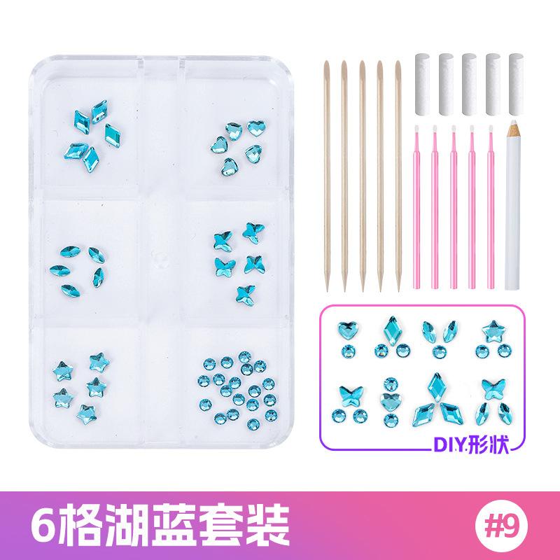 Dental Diamond Tooth Decoration, Tooth Diamond Tool Diy Set, Tooth Sticker, Diamond Love Horse Eye Decoration
