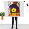 Rabbit Fighter T-S Throw Blanket Reusable Durable Soft Blanket for All Seasons