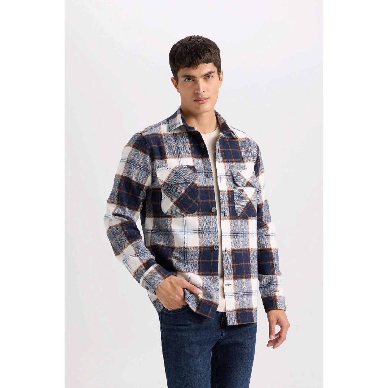 

Regular Fit Lumberjack Checked Long Sleeve Shirt Y9054az24wn S